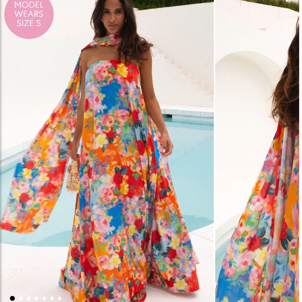 Show me your Mumu Tinsley Tube Dress - Picture 1 of 6
